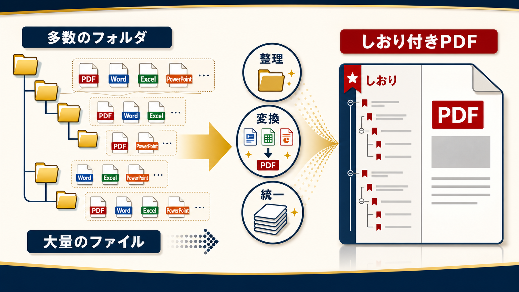Final PDF bookmark structure